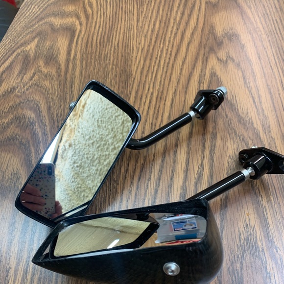 Carbon fiber Race mirrors - Picture 2 of 3